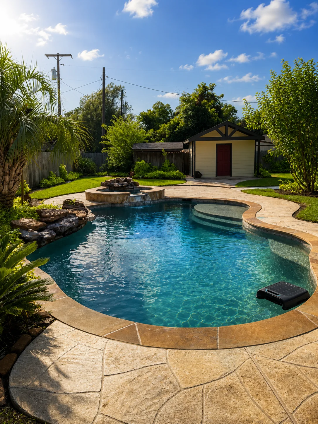 Pool at 2509 Hutchins